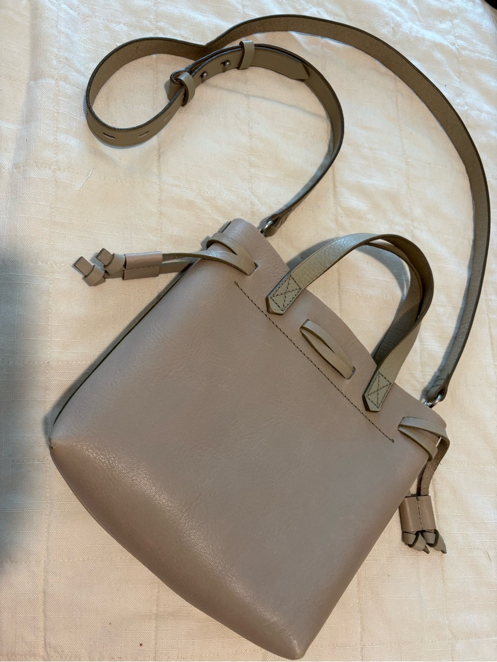 Madewell small drawstring transport crossbody- Women's Handbag